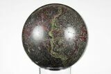Polished Dragon's Blood Jasper Sphere - South Africa #202748-1
